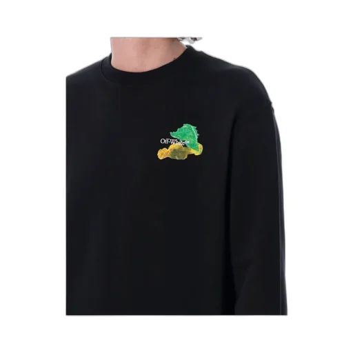 Brush Arrow Crew-Neck Sweatshirt