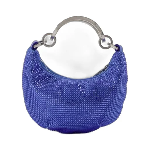 Embellished Logo Detailed Clutch Bag