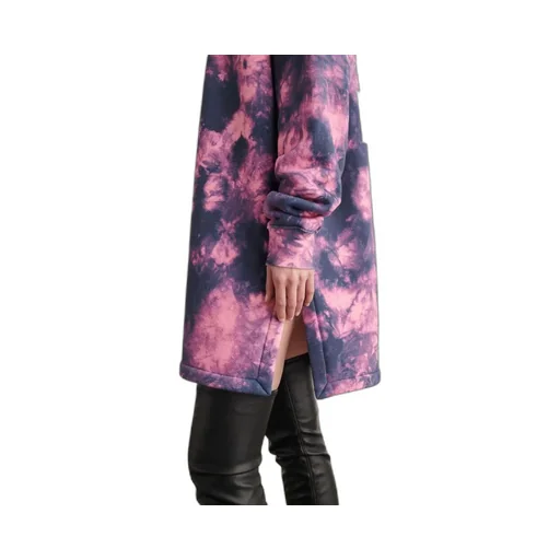 Arrows Tie-Dye Long-Sleeved Sweatshirt Dress
