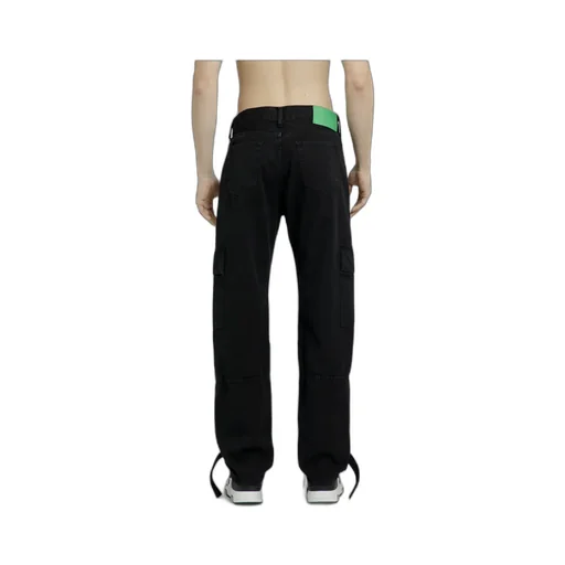 Logo Patch Cargo Trousers