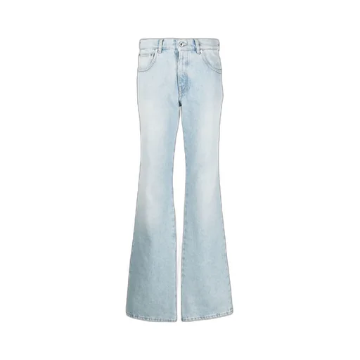 Bleach Baby Low-Rise Flared Jeans