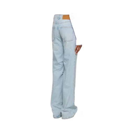 Bleach Baby Low-Rise Flared Jeans