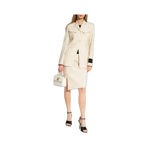 Single-Breasted Wool Blazer