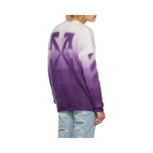 Jacquard Logo Pattern Sweater