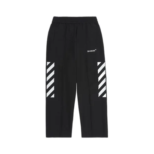Off Helvetica Printed Joggers