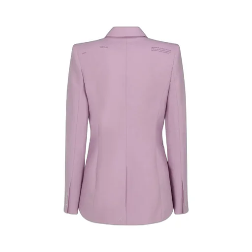 Single-Breasted Long-Sleeved Blazer