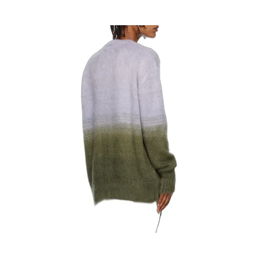 Colour-Block Logo-Print Jumper