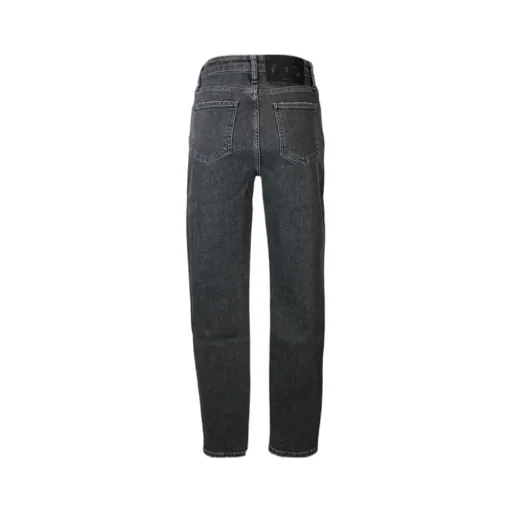 Logo Printed High Waist Skinny Jeans