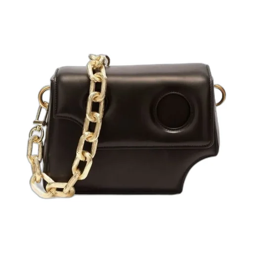 Burrow Chain-Link Detailed Shoulder Bag