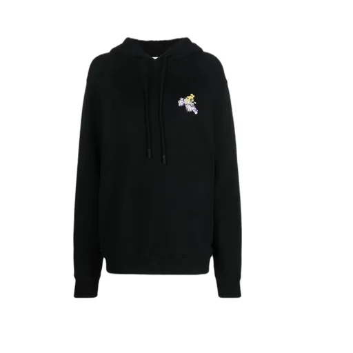 Floral Arrows-Print Hoodie