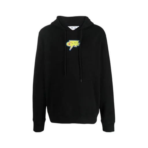 Arrows-Print Cotton Hoodie