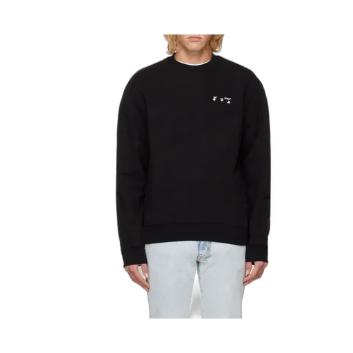 Hands Off-Print Crew-Neck Sweatshirt