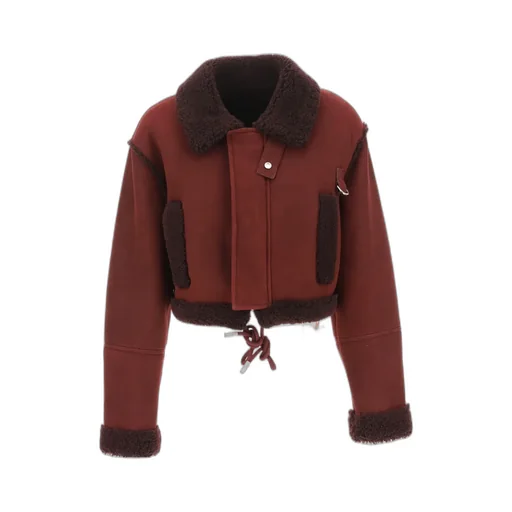 Long-Sleeved Cropped Jacket