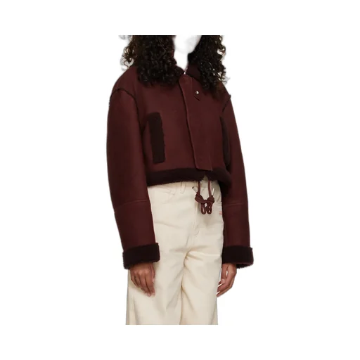 Long-Sleeved Cropped Jacket