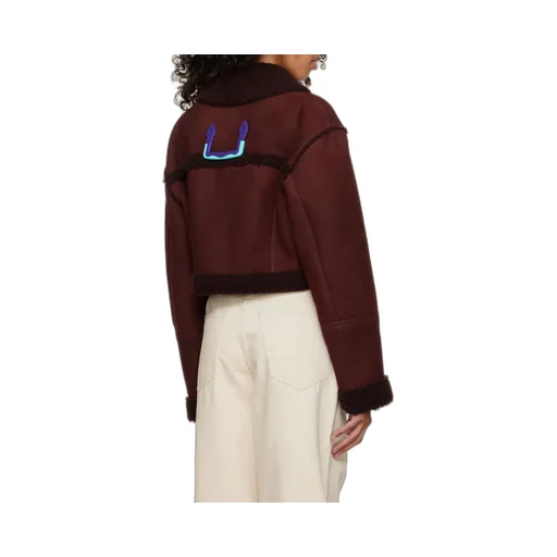 Long-Sleeved Cropped Jacket