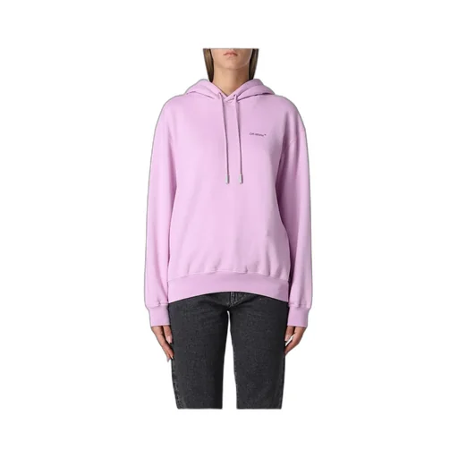 Diagonal Striped Hooded Sweatshirt