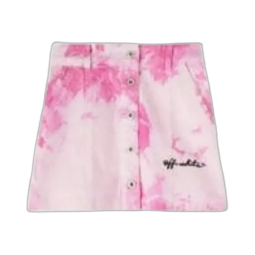 Tie-Dye Print Skirt