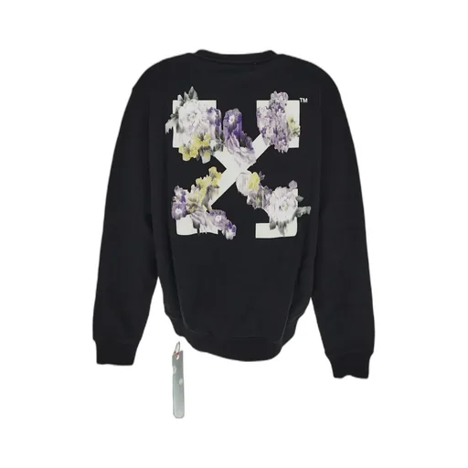 Floral Arrows Crew-Neck Sweatshirt