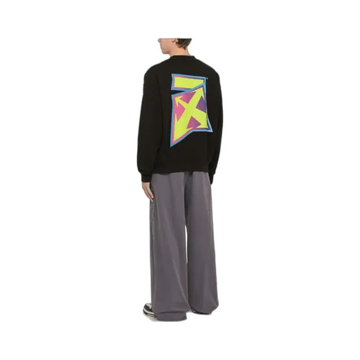 Arrows Print Crew Neck Sweatshirt