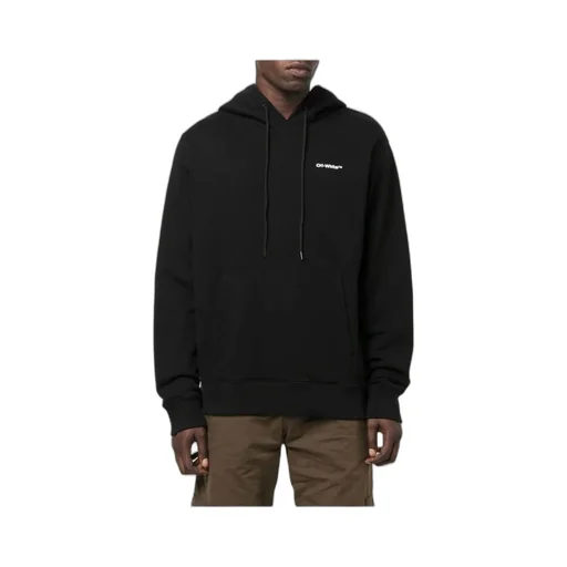 Logo Print Drawstring Hoodie