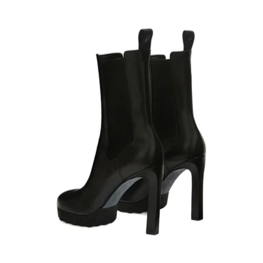 Round Toe High Heel Boots