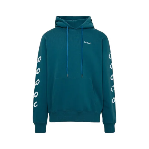 Logo-Print Drawstring Hoodie