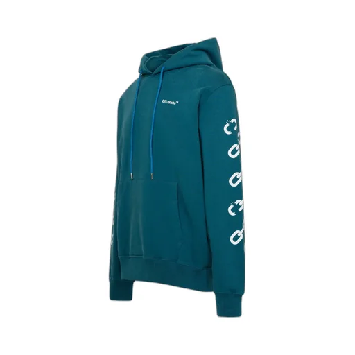 Logo-Print Drawstring Hoodie