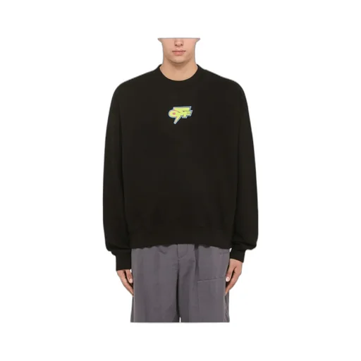Arrows Print Crew Neck Sweatshirt