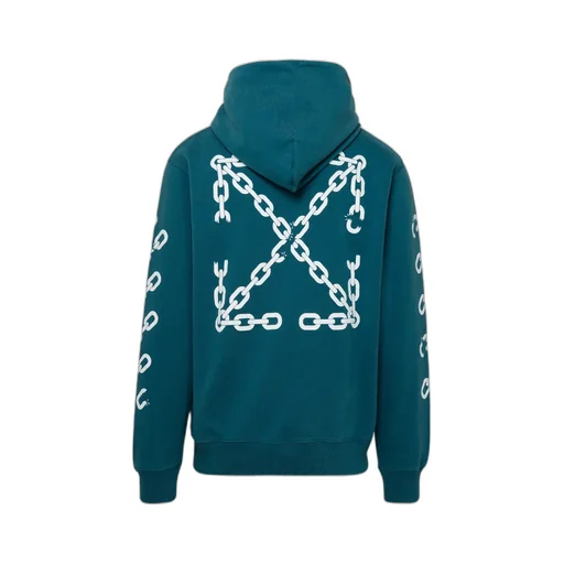 Logo-Print Drawstring Hoodie