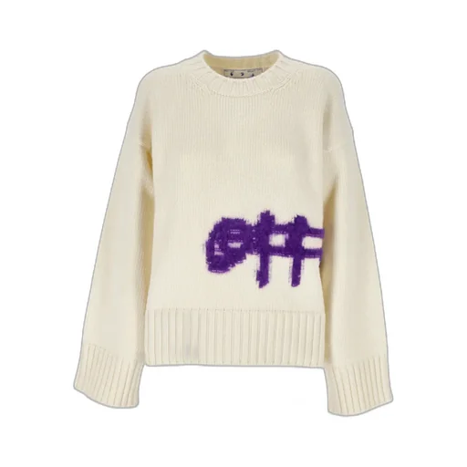 Intarsia Logo Knit Jumper