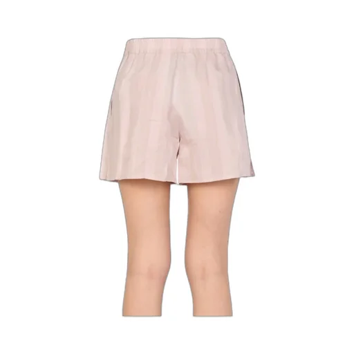 Striped High Waist Shorts