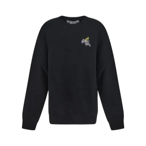 Floral Arrows Crew-Neck Sweatshirt
