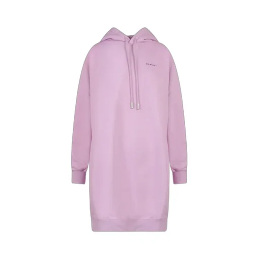 Logo Hooded Dress