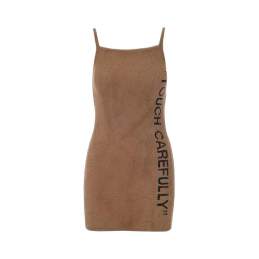 Logo Detailed Sleeveless Dress