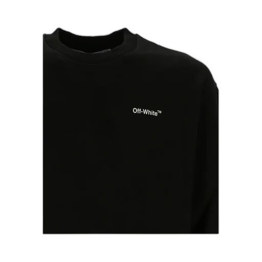 Chain Arrow Logo Printed Crewneck Sweatshirt