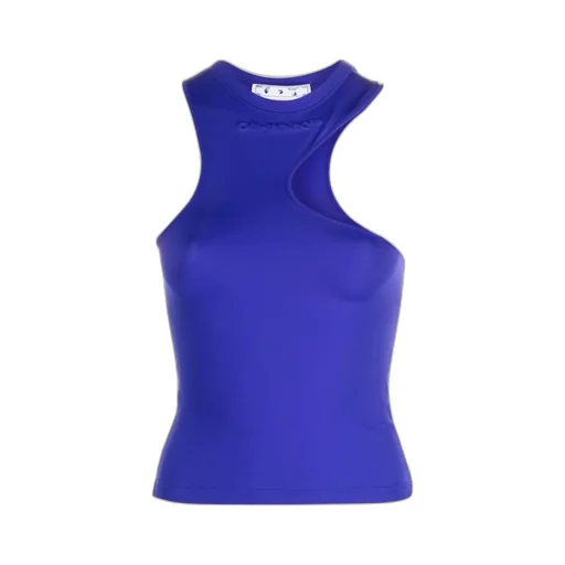 Logo Detailed Sleeveless Tank Top