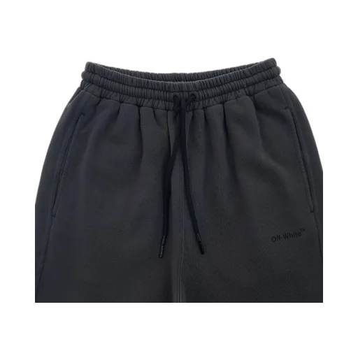 Wide-Leg Cotton Track Pants
