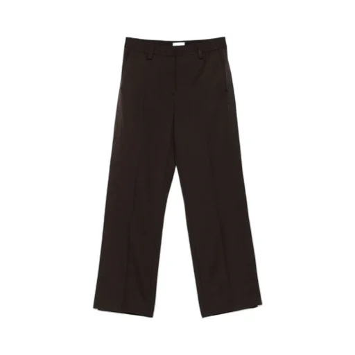 Pleat Detailed Wide Leg Trousers