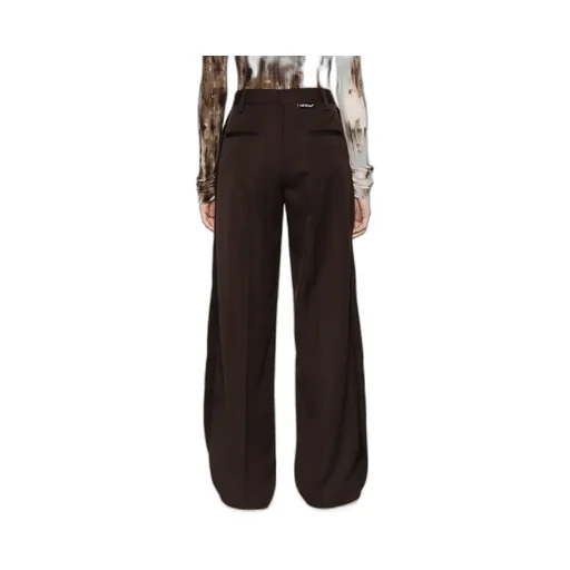 Pleat Detailed Wide Leg Trousers