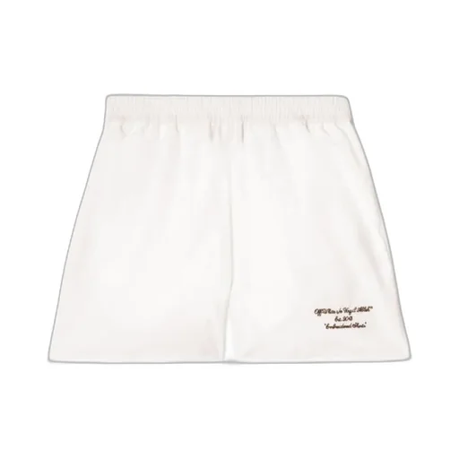 Logo Embroidered Poplin Shorts