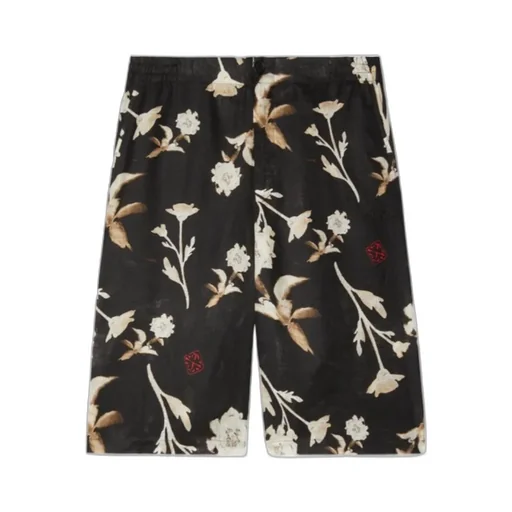 All-Over Floral Printed Shorts