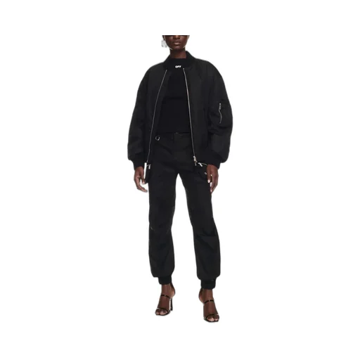 Band-Collared Zip-Up Bomber Jacket