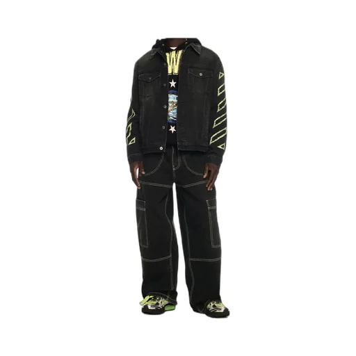 Irregular Cargo Jeans