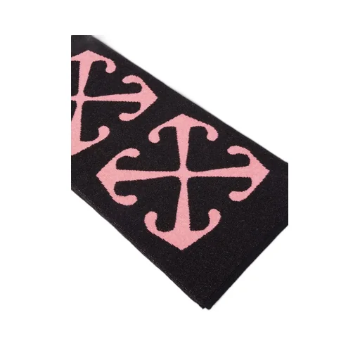 Arrow Diag Knitted Scarf