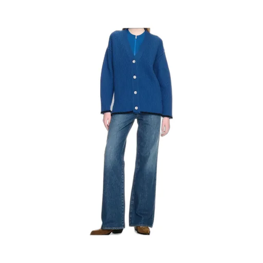 Logo-Embroidered Cardigan