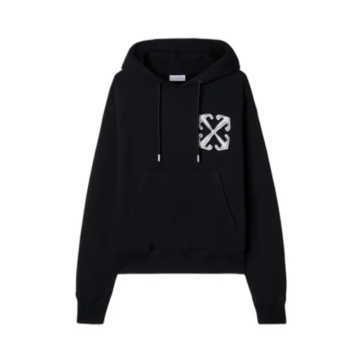 Dragon Printed Drawstring Hoodie