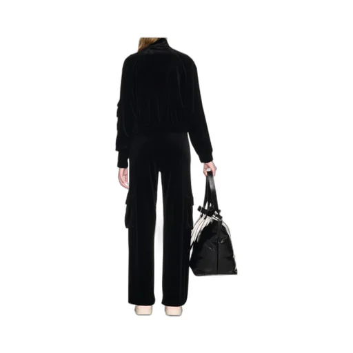 Velvet Cargo Track Pants