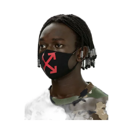 Arrow Print Face Mask