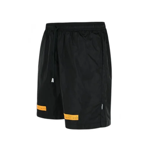 Logo Patch Drawstring Swim Shorts