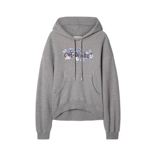 Logo Printed Drawstring Hoodie